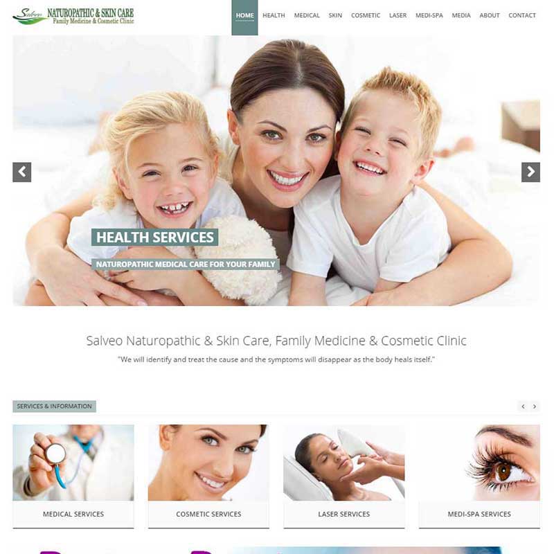 Salveo Naturopathic Home Page